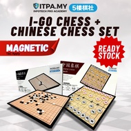 I-GO + Chinese Chess set (Set Catur Cina I-GO)