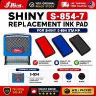 Shiny Replacement Ink Pad S-854-7  For S-854 Malaysia Ready Stock Fast Delivery