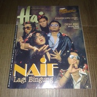 Majalah HAI No.10 Mar 2001 NAIF + POSTER (RARE ITEM)
