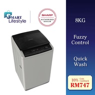 Sharp/Toshiba/Haier Washing Machine 8KG ES818X / 8KG AW-M901BM(SG) /8KG HWM80-316S6 /9KG HWM90-316S6