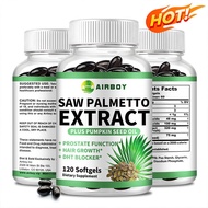 Saw Palmetto +น้ํามันเมล็ดฟักทอง เพื่อสุขภาพต่อมลูกหมาก สุขภาพ​ทางเดินปัสสาวะ สนับสนุน​สุขภาพ​ผม DHT