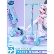 Disney Princess Elsa Baby Girl Toy Scooter Children's Car 3-6 Years Old Girl Balance Car Scooter Rea