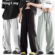 Ready Stock Quick Dry Seluar Sukan Lelaki Tracksuit Baggy Black Tracksuit Men Seluar Tracksuit Lelak