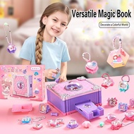 Birthday Gift Magic Box Diy Keychain Making Diy Ring Girl's Kit Girl Toys Magic Book