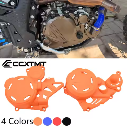 Motorcycle Engine Clutch Guard Water Pump Cover Ignition Protector For Loncin Engine YBS300 Engine K