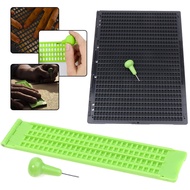4 Lines 28 Cells / 27 Lines 30 Cells Braille Writing Slate With Styluses
