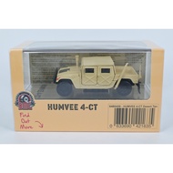 BMC 1/64 HUMVEE 4-CT Steel Beast Hummer High Mobility Off-Road Vehicle Armored Vehicle with Replacea