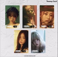 LE SSERAFIM  T-money 限量交通卡