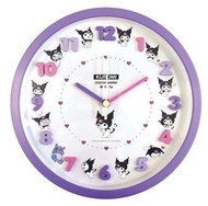 Sanrio - (Kuromi) 日本Sanrio卡通公仔立體數字掛牆鐘