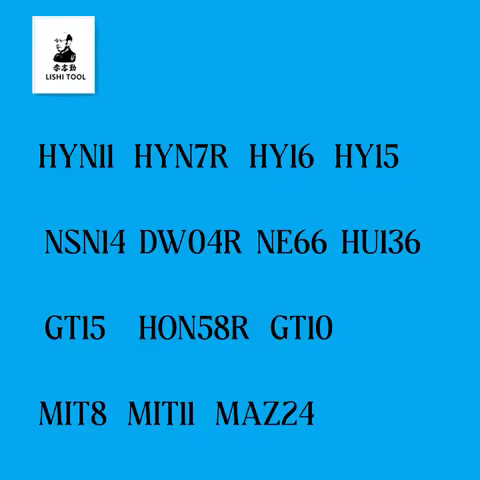 LIshi 2in1 2 in 1 HYN11 HYN7R HY16 HY15 NSN14 DW04R HON58R GT10 MIT8 MIT11 MAZ24 NE66 HU136 GT15 for