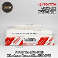 Cabin Filter 06080 for TOYOTA Vios 2008-2019 Innova Hilux Fortuner 2006-2019 87139-06080 REPLACEMENT