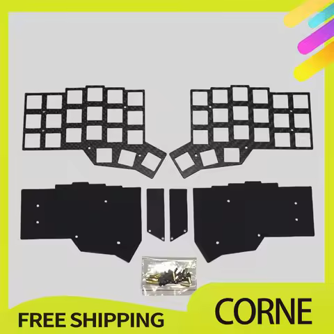 Corne Fr4 Locating Plate For Split Keyboard Multiple Layouts Customized Positioning Board Sandwich C