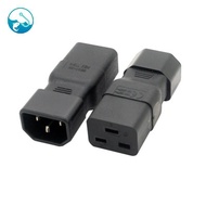 [ritonlywond] IEC320 Male C19 to Female C14 Power Adapter Mains Extension Connector TH