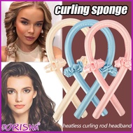 DORISNA Hair Roller Heatless Curl Iron Sponge Curl Belt Sleep Curl Tool with Two Hair Loops