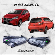 PERODUA MYVI GEN3 FACELIFT HEADLAMP - 1 SET (ORIGINAL USED)