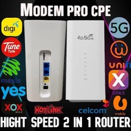 🔥Ready Stock🔥 WiFi Router Sim Card Modem 5G Pro CPE B628-265 LTE Cat12 Up To 600Mbps 2.4G 5G AC1200 WIFI Router