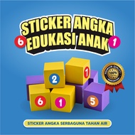 Children's educational number stickers, waterproof educational number stickers, children's toy stick