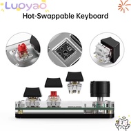LUOYAO1  Gaming Keyboard,  Backlit|Mechanical Keyboard,  Mini 3 Keys Custom Programming Keypad Photo