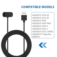 Charging Cable For Amazfit GTS 2 Mini T-Rex Pro GTR 2 2e Charger Cradle For Amazfit Bip U/POP/Zepp E