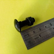 (15pcs) BAUT MUR CB 5.16 x 1 INCH PAYUNG PANJANG 25CM. BEMPER PAGAR TRUK / BAUT 12 KUNCI 12 HITAM / 