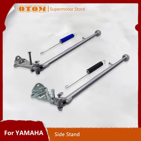 Motorcycle Accessories Kickstand Side Stand Kit Footrest Bracket Dirt Bike For YAMAHA YZ125X YZ250X 