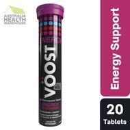 [Expiry: 06/2026] Voost Energy Effervescent Raspberry 20 Tablets