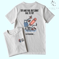 Averuto Cloth - Lets Play Skateboard T-Shirt T-Shirt/ Men's T-Shirt/ Women's T-Shirt/ - A76