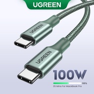 UGREEN 100W USB-C to USB-C Cable 5A PD 100W Fast Charging Cable for iPhone 16 Pro Max iPhone 17 Pro 