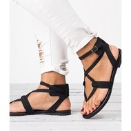 Summer Big size 43 Flat Sandals Woman Shoes flat shoes big s