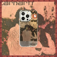 Trend fashion retro poster label Electroplated photo frame Phone Case Suitable for IPhone17 16 16P 1