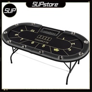 SUPstore Texas Poker Table Chip Chess Room Special Foldable Texas Poker Table O2lw 5ASM G2E1 9N78