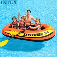 Intex 3-person inflatable fishing boat kayak thickened fishing boat