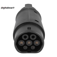 EVSE EV Adaptor 32A J1772 Type 1 to Type 2 Plug EV Adapter, Electric Cars Vehicle Charger Charging C