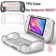 ROXUL Handheld Game Console , Transparent Soft Protective Cover, TPU Anti-scratch Shockproof Host Sh