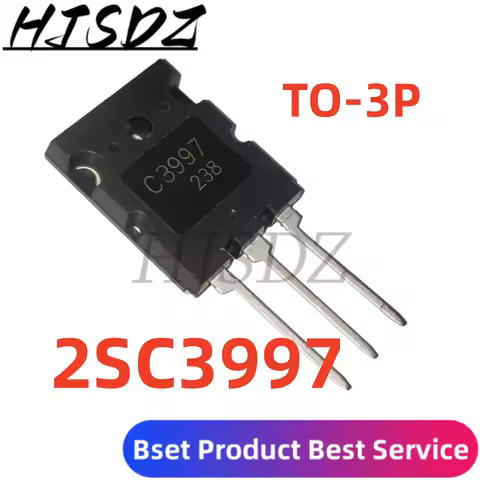 10 pieces/lot Brand new original 2SC3997 / C3997 TO-3P Transistor Ultrasonic Power Tube 5A 1500V In 