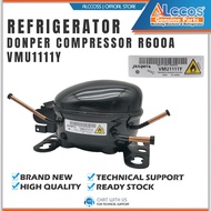 REFRIGERATOR DONPER COMPRESSOR R600A - VMU1111Y - R CMP-VMU1111Y