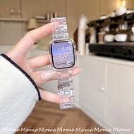 Resin smartWatch Strap iWatch Series 10 9 8 7 6 5 4 3 2 1 Jelly Sports Watchband Bracelet 42mm 38mm 