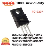 5PCS 100% new quality STF3N62K3 5N80K5 5N52U 6N90K5 6N95K5 7N52K3 8N80K5 TO-220F