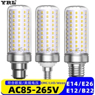Led Corn Bulb Indoor Living Room Chandelier E27B22 Mount Warm Light Energy Saving Wall Bulb