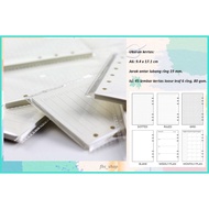 Loose Leaf A6 Binder A6 Binder Paper A6 Binder A6 Loose Leaf Paper A6 6 Ring