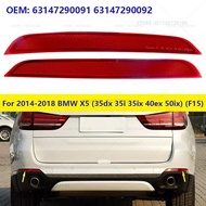 For 2014-2018 BMW X5 (35dx 35i 35ix 40ex 50ix) (F15) Rear Bumper Reflector Light 63147290091 6314729