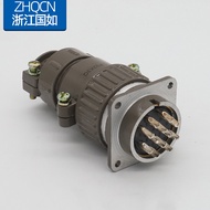 Aviation Plug-in Socket P32K3Q/J3A 12Q12A  -12Straight-core wire connector electrical connector 0WSX