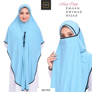 Mosecrepe emaan khimar hijab by H&H Exclusive V1