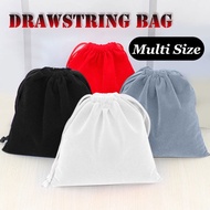 Ready Stock 1PC Multi-Size/Color Flocking Dice Bag Tarot Card Jewelry Bag Board Game Pouch Drawstring Bag Pocket Board Games Bag