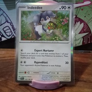 Indeedee - 153/198 - Holo Scarlet and Violet Pokemon TCG