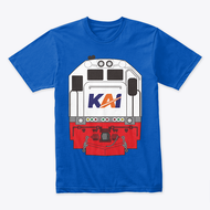 KAOS KERETA API LOKOMOTIF CC 201 LOGO BARU KAI RAILFANS DEWASA DAN ANAK
