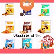 【泰国进口】Thailand VFoods VF Mini Tin Biskut 泰国 小桶饼干 迷你桶 饼干 VFood Traditional Biscuits