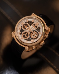 Tomaz Mens Watch Xavier (Rosegold/White)