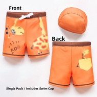 nikoscout | Cute Lion Boys Brief Swimming Shorts