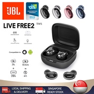 🇸🇬 [In Stock]JBL Live Free 2 TWS luetooth Earbuds Active Noise Cancelling Wireless Bluetooth Headsets High quality 耳机